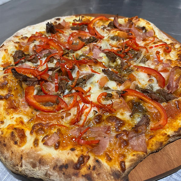 Beef Rendang Pizza